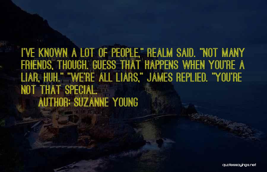 Liars Friends Quotes By Suzanne Young