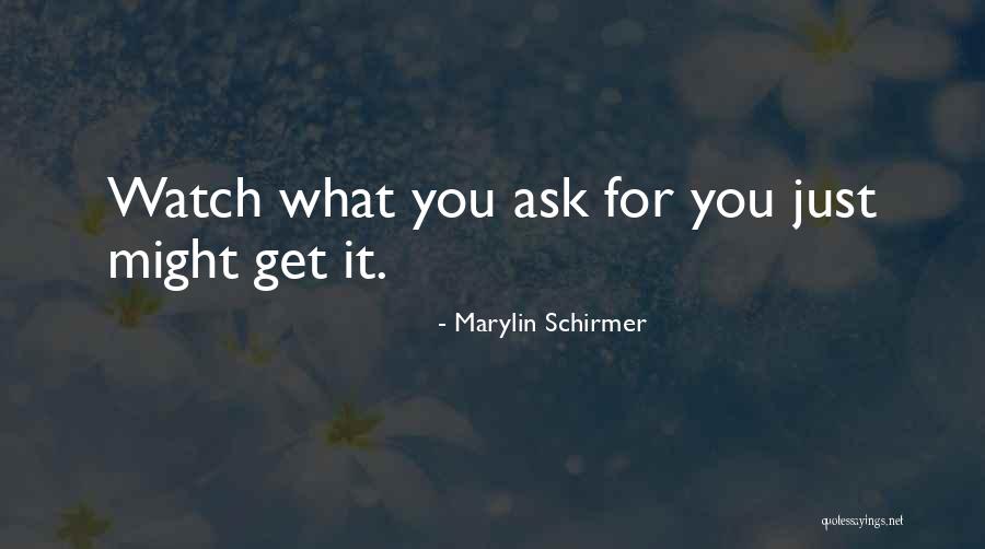 Libag Sa Quotes By Marylin Schirmer