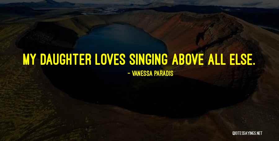 Libantino Arisxandra Quotes By Vanessa Paradis Libantino Arisxandra Quotes By Vanessa Paradis