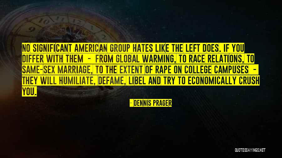 Libel Quotes By Dennis Prager Libel Quotes By Dennis Prager