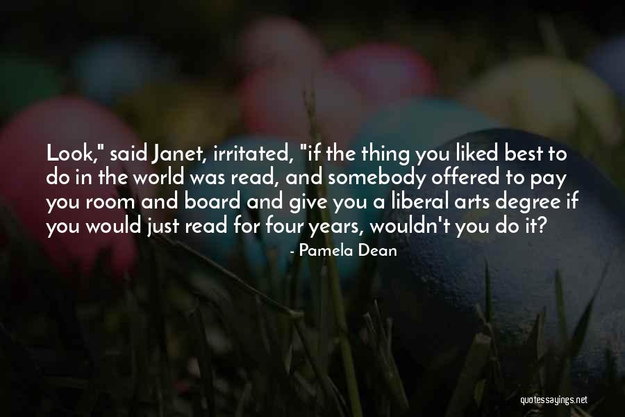 Liberal Arts Degree Quotes By Pamela Dean Liberal Arts Degree Quotes By Pamela Dean