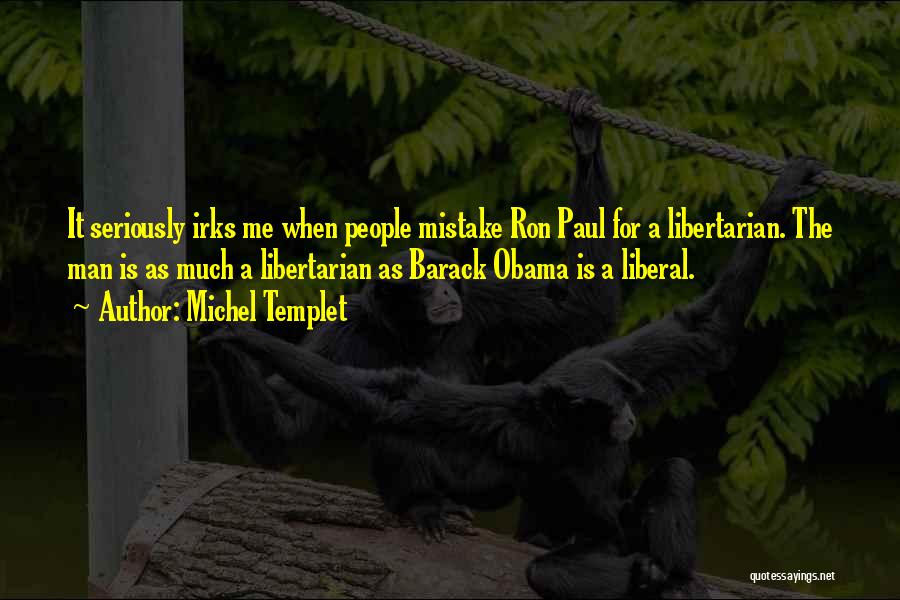 Liberal Politics Quotes By Michel Templet