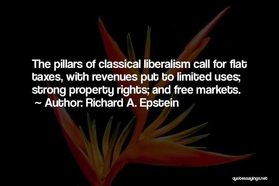 Liberal Politics Quotes By Richard A. Epstein