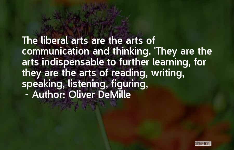 Liberal Thinking Quotes By Oliver DeMille
