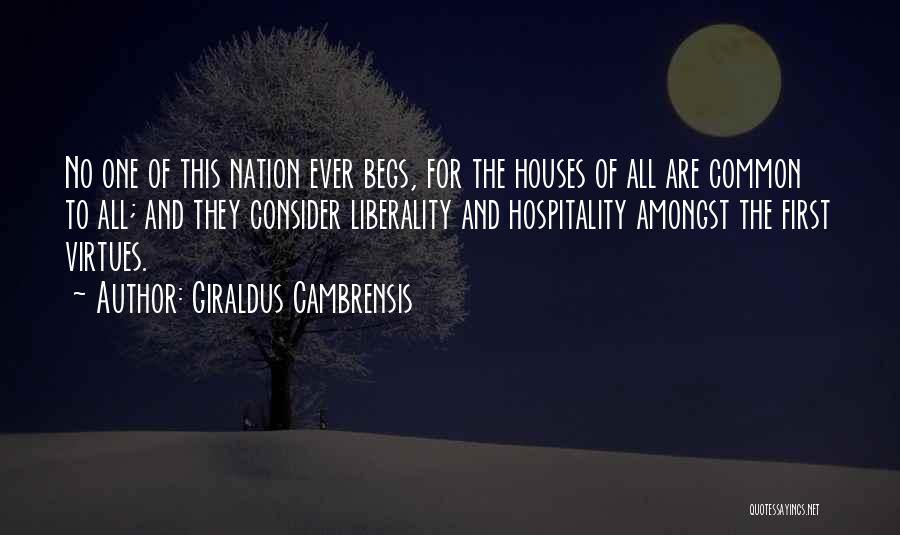 Liberality Quotes By Giraldus Cambrensis