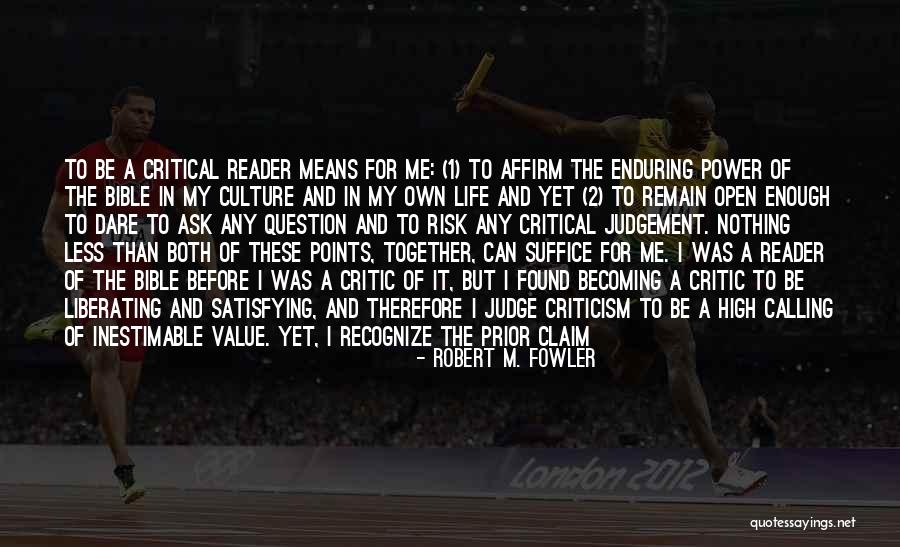 Liberating Moments Quotes By Robert M. Fowler Liberating Moments Quotes By Robert M. Fowler