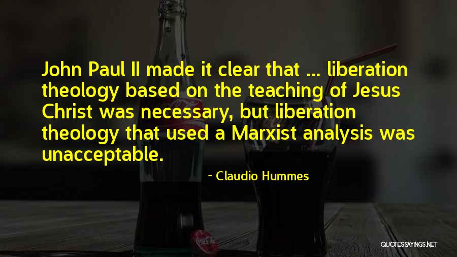 Liberation Theology Quotes By Claudio Hummes