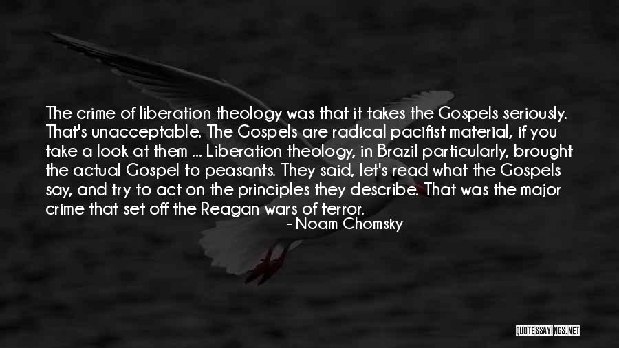 Liberation Theology Quotes By Noam Chomsky