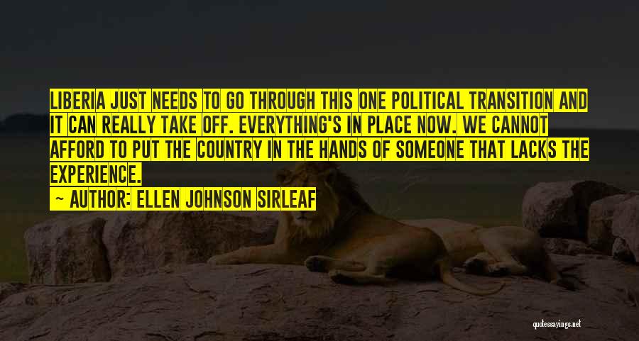 Liberia Quotes By Ellen Johnson Sirleaf