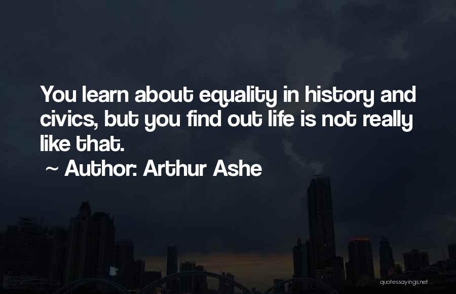 Libertadarte Quotes By Arthur Ashe