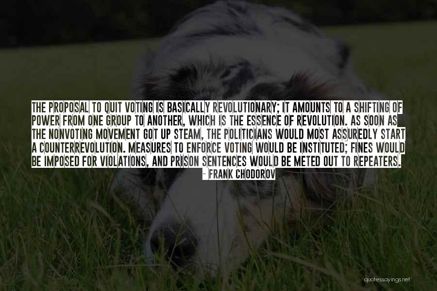 Libertarian Freedom Quotes By Frank Chodorov