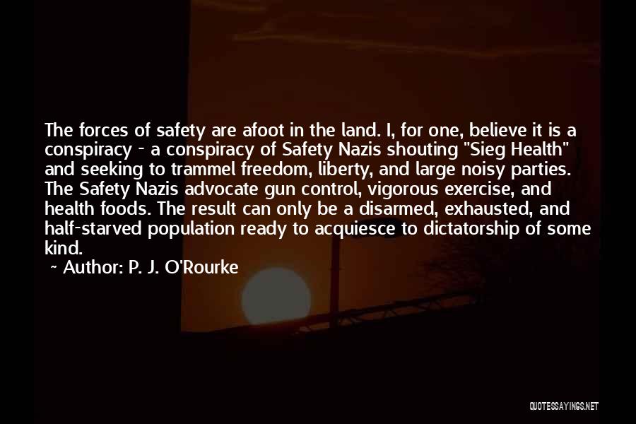 Liberty And Safety Quotes By P. J. O'Rourke