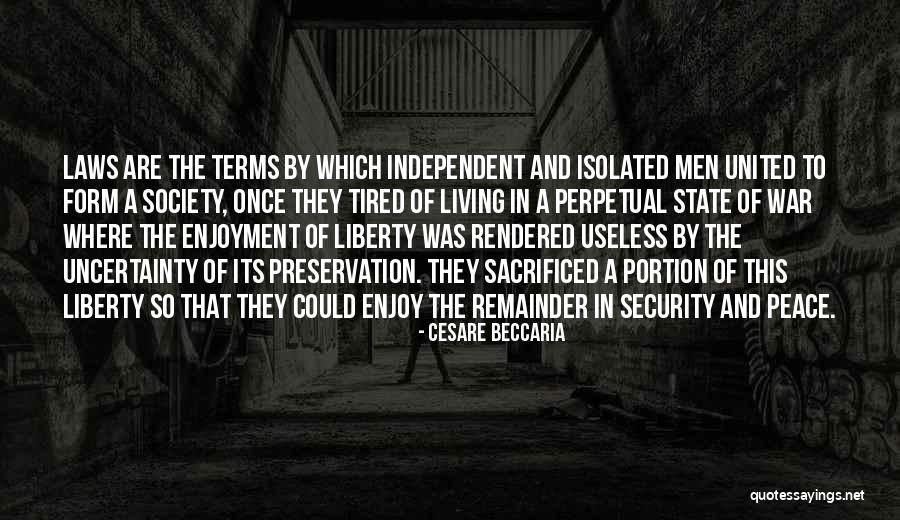 Liberty And Security Quotes By Cesare Beccaria Liberty And Security Quotes By Cesare Beccaria