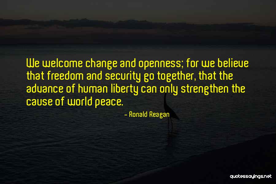 Liberty And Security Quotes By Ronald Reagan Liberty And Security Quotes By Ronald Reagan