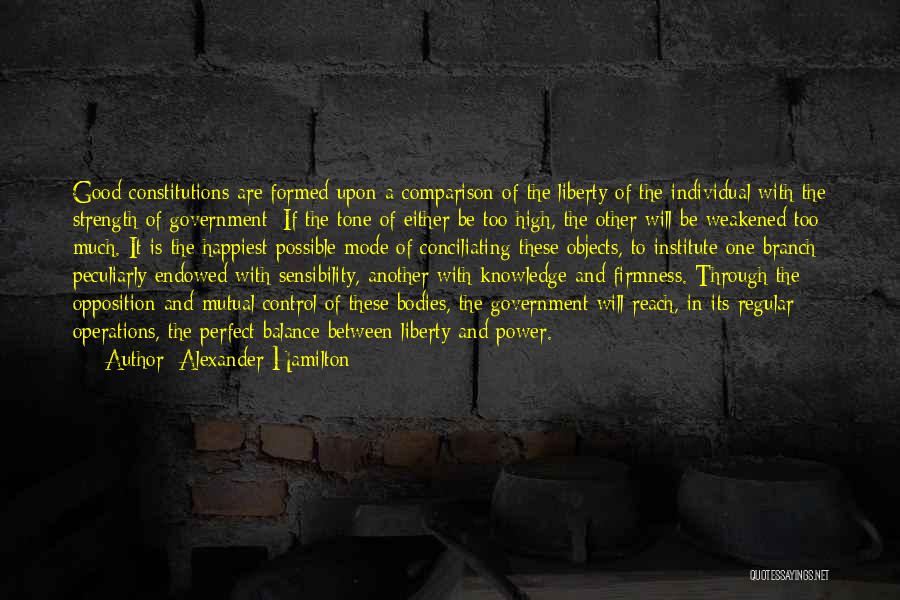 Liberty Mutual Quotes By Alexander Hamilton