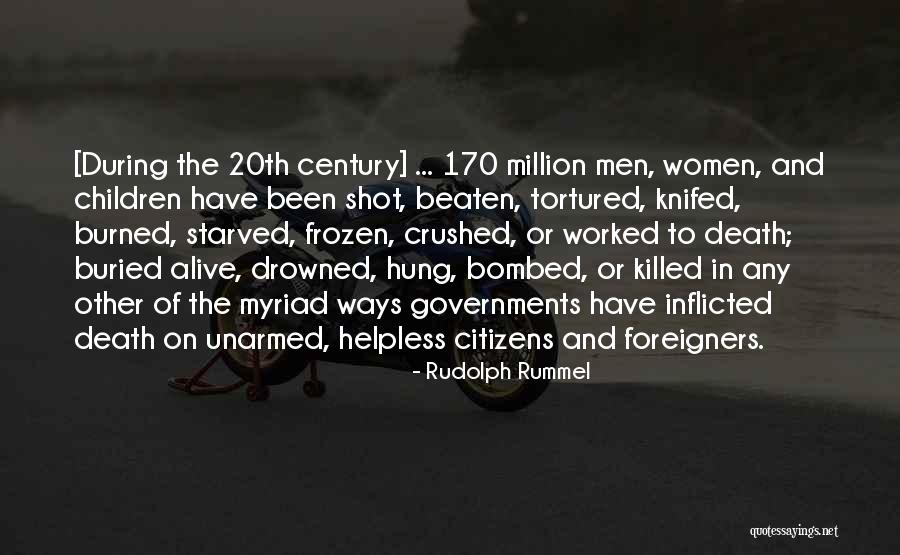 Liberty Or Death Quotes By Rudolph Rummel Liberty Or Death Quotes By Rudolph Rummel