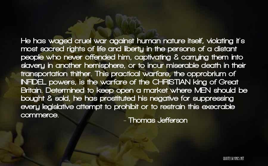 Liberty Or Death Quotes By Thomas Jefferson