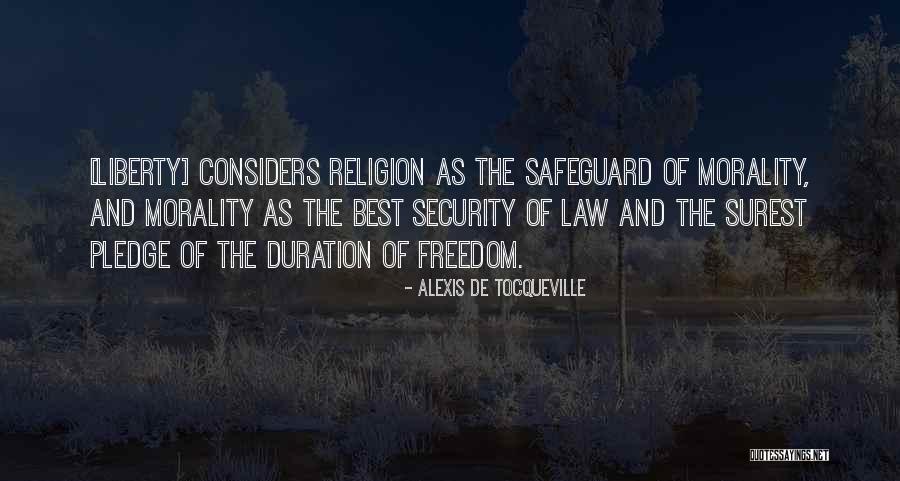 Liberty Vs Security Quotes By Alexis De Tocqueville