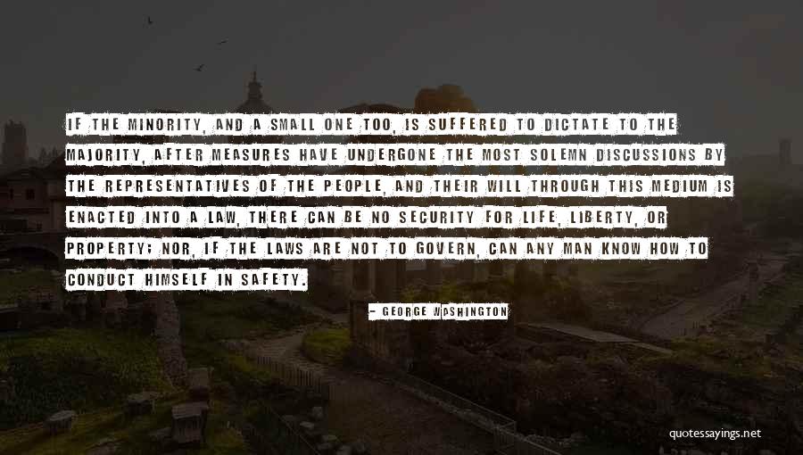 Liberty Vs Security Quotes By George Washington