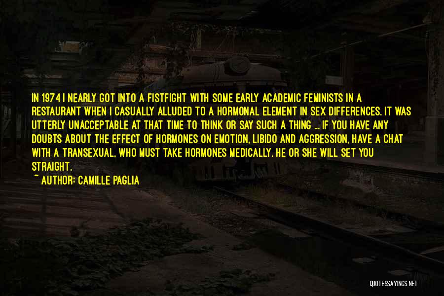 Libido Quotes By Camille Paglia