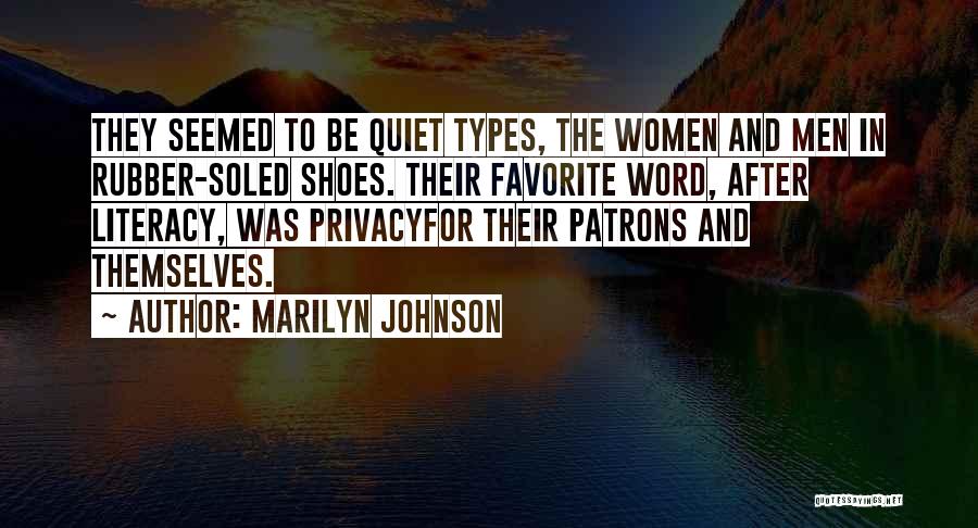 Librarians Favorite Quotes By Marilyn Johnson