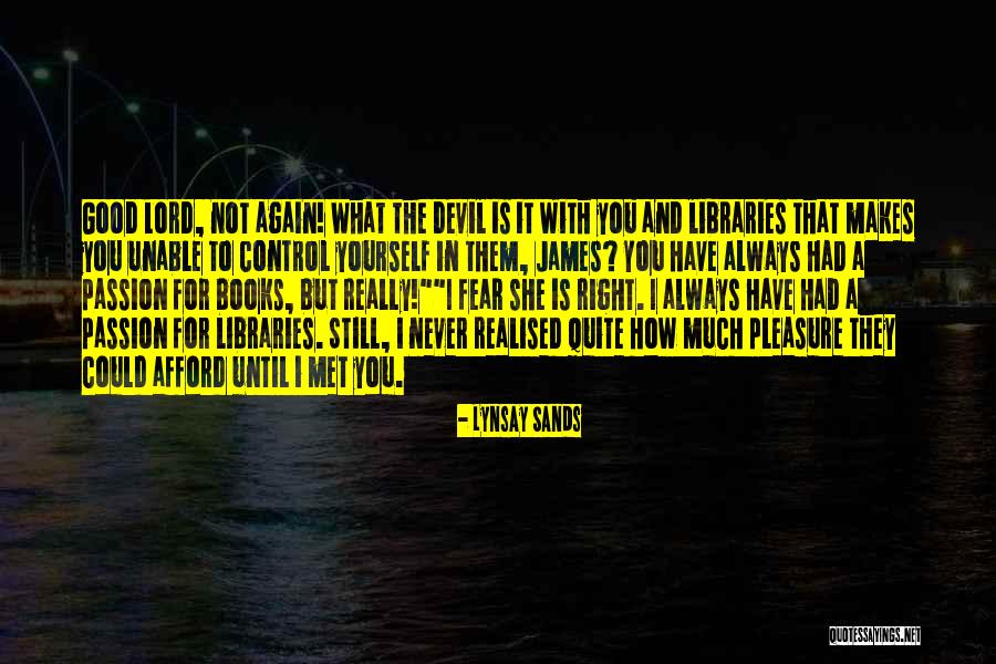 Libraries And Books Quotes By Lynsay Sands Libraries And Books Quotes By Lynsay Sands