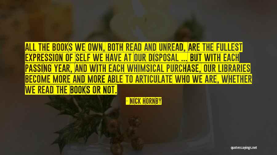 Libraries And Books Quotes By Nick Hornby Libraries And Books Quotes By Nick Hornby
