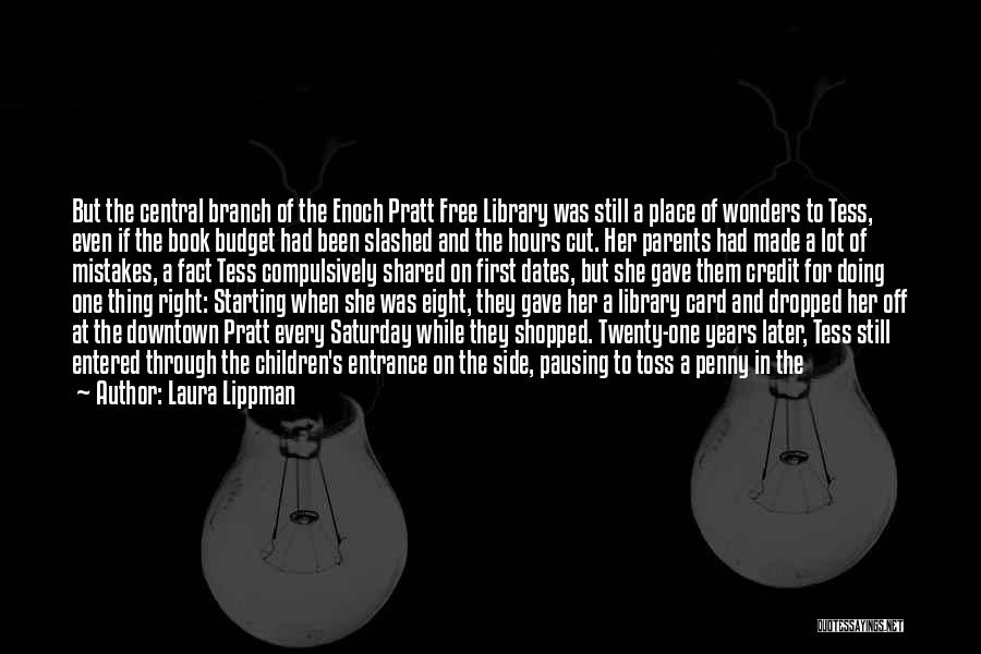 Library And Quotes By Laura Lippman