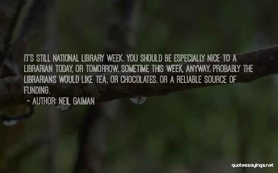 Library Funding Quotes By Neil Gaiman