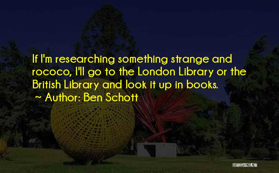Library Quotes By Ben Schott