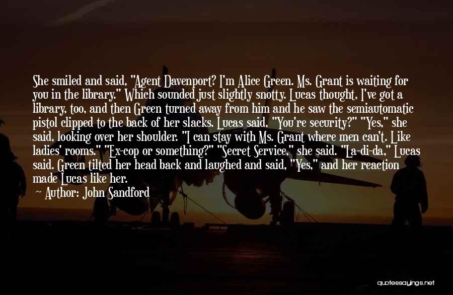 Library Service Quotes By John Sandford