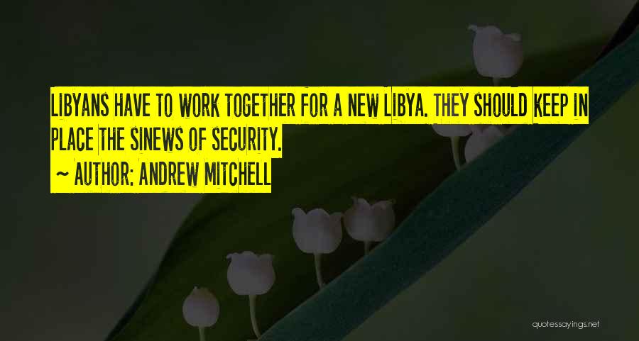 Libya Quotes By Andrew Mitchell