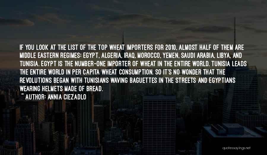 Libya Quotes By Annia Ciezadlo