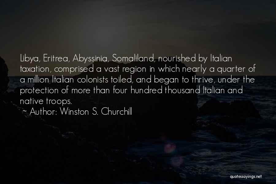 Libya Quotes By Winston S. Churchill