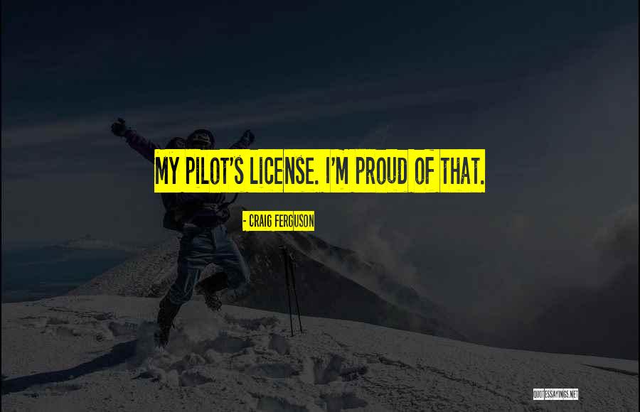 License Quotes By Craig Ferguson