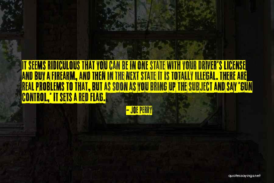 License Quotes By Joe Perry