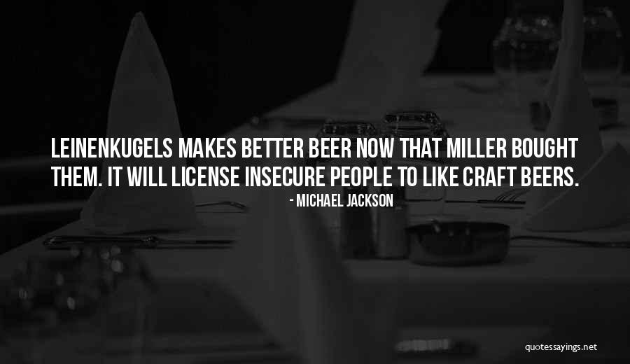 License Quotes By Michael Jackson