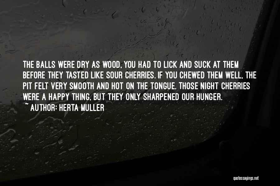 Lick Me All Over Quotes By Herta Muller