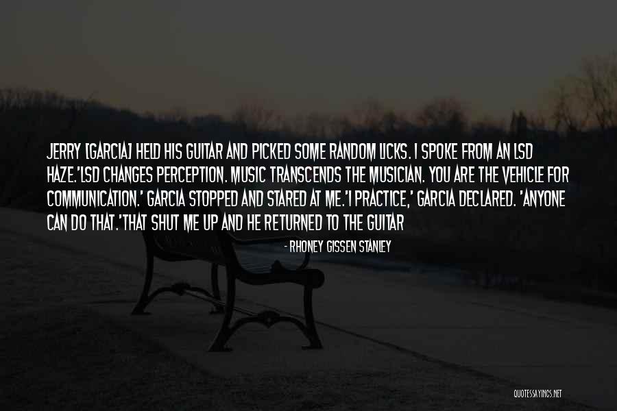 Licks Quotes By Rhoney Gissen Stanley Licks Quotes By Rhoney Gissen Stanley