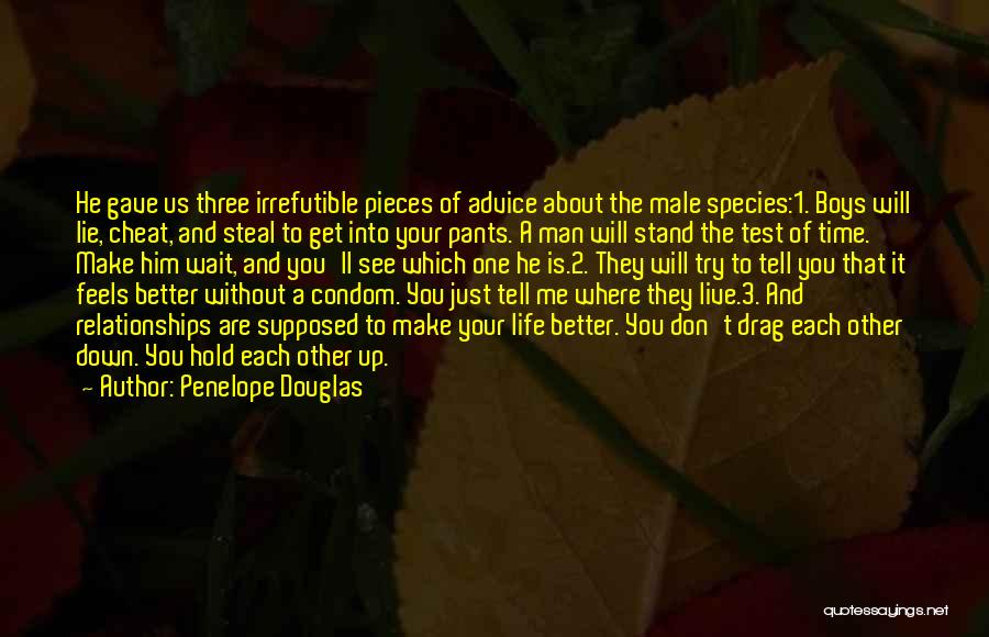 Lie And Cheat Quotes By Penelope Douglas