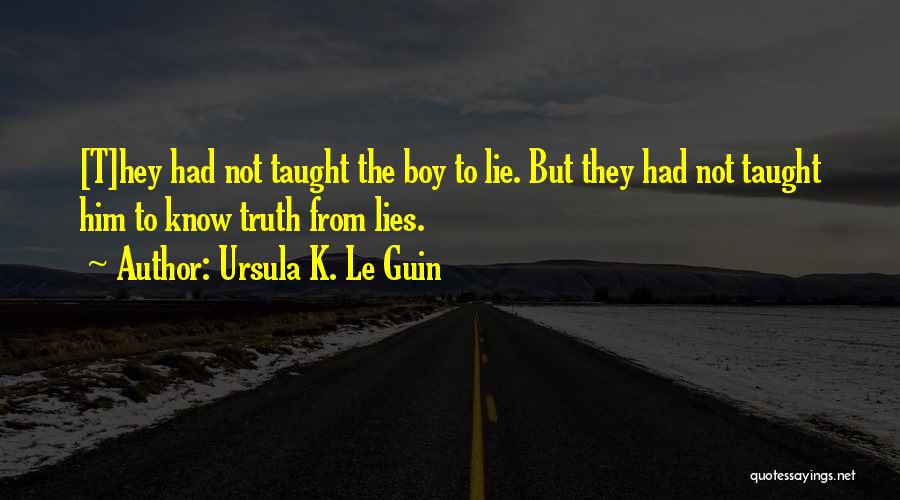 Lie By Omission Quotes By Ursula K. Le Guin