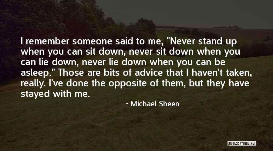 Lie Down With Me Quotes By Michael Sheen