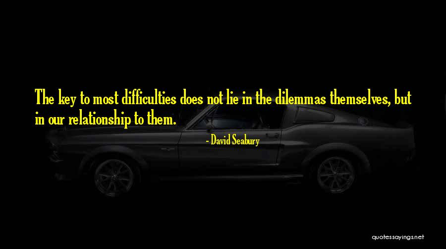 Lie In Relationship Quotes By David Seabury Lie In Relationship Quotes By David Seabury