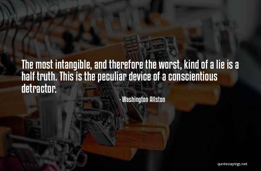 Lie Is Lie Quotes By Washington Allston Lie Is Lie Quotes By Washington Allston