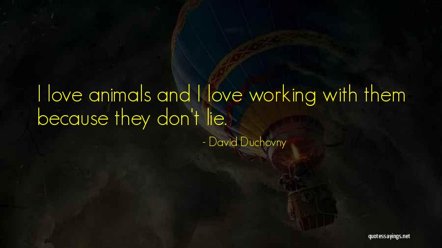 Lie Lie Quotes By David Duchovny