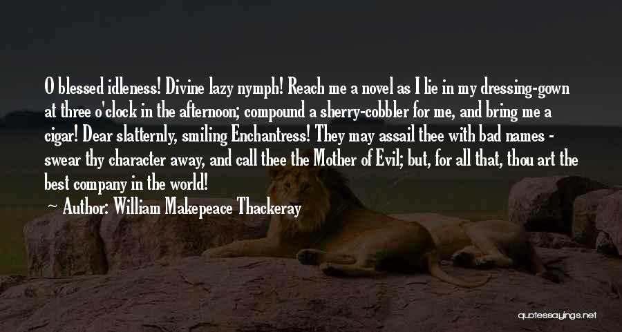Lie Swear Quotes By William Makepeace Thackeray