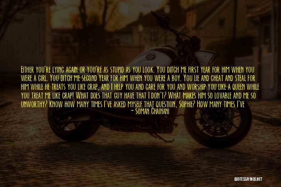 Lie To Me Gone Quotes By Soman Chainani Lie To Me Gone Quotes By Soman Chainani