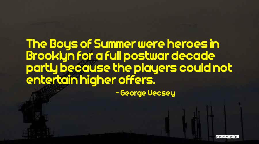 Liebenow D47 Quotes By George Vecsey Liebenow D47 Quotes By George Vecsey