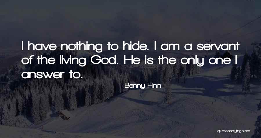 Liebenstein Golf Quotes By Benny Hinn Liebenstein Golf Quotes By Benny Hinn