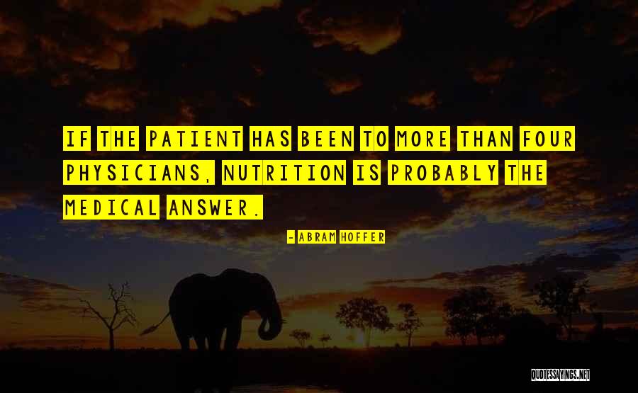 Lieh Quotes By Abram Hoffer Lieh Quotes By Abram Hoffer